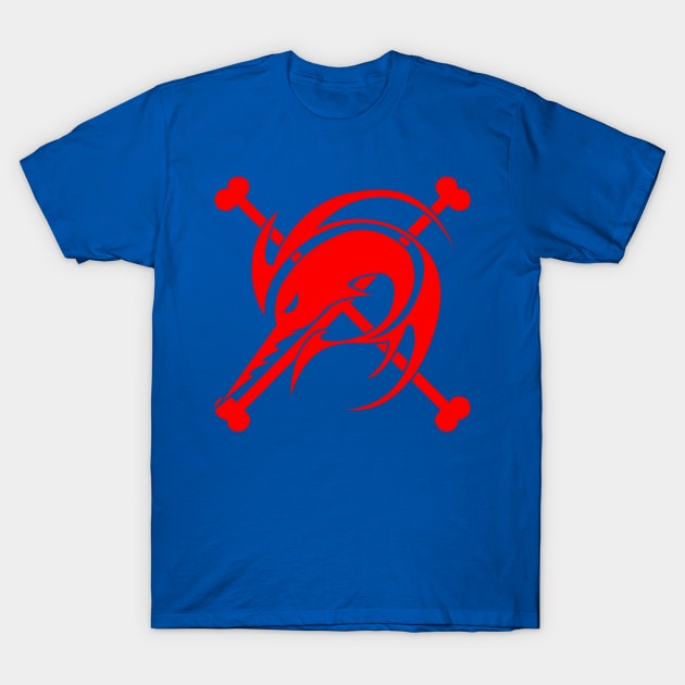 Arlong Pirates Jolly Roger T-Shirt by onepiecechibiproject